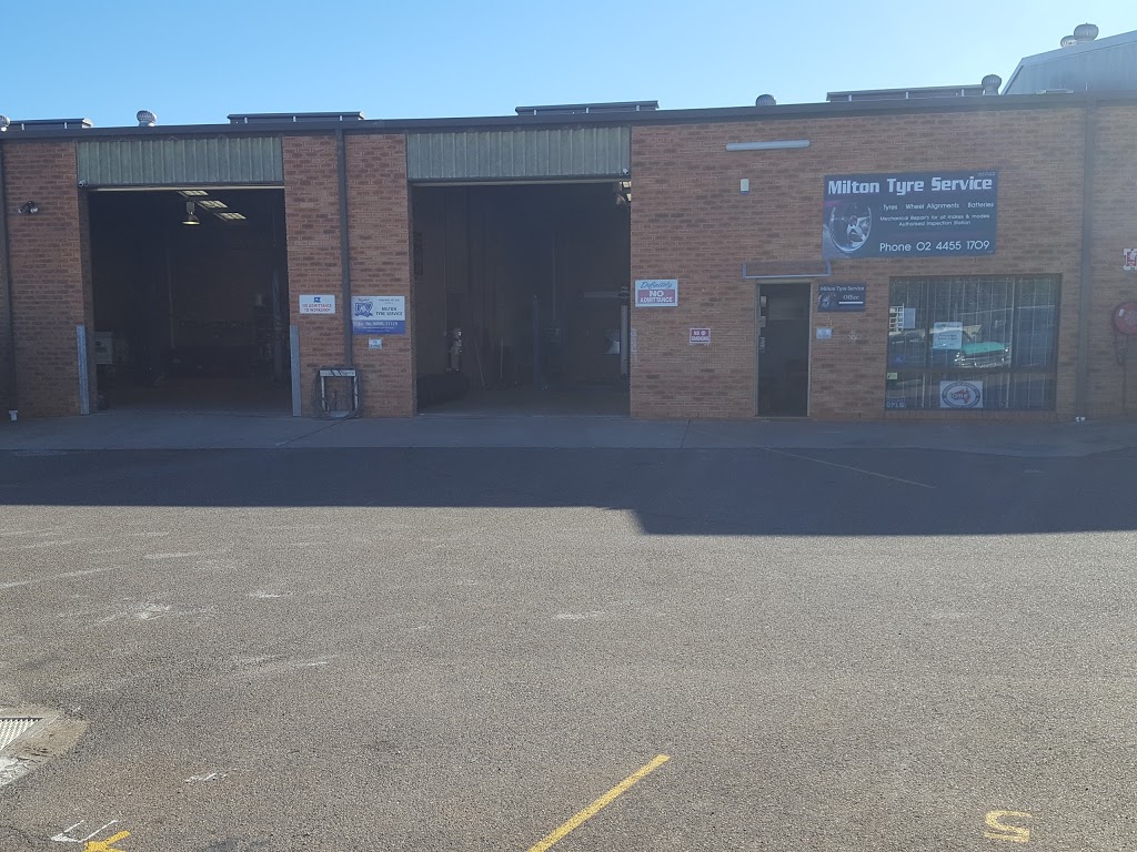 Milton Tyre Service | car repair | 4/54 Deering St, Ulladulla NSW 2539, Australia | 0244551709 OR +61 2 4455 1709