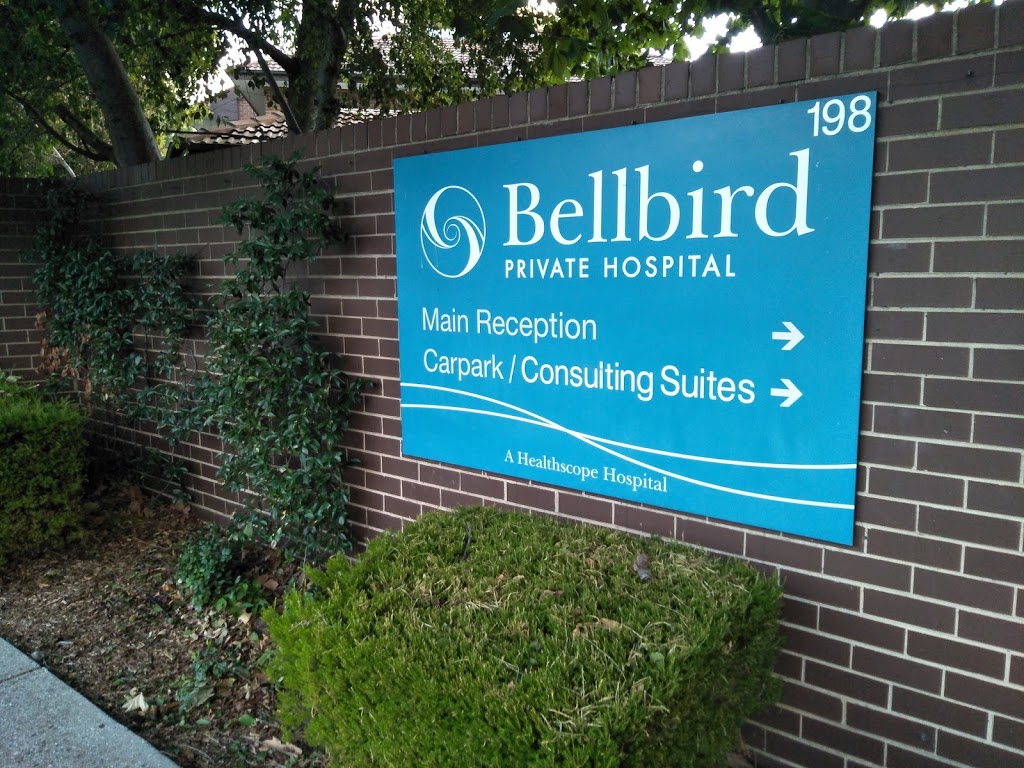 Bellbird Private Hospital | 198 Canterbury Rd, Blackburn VIC 3130, Australia | Phone: (03) 9845 2333