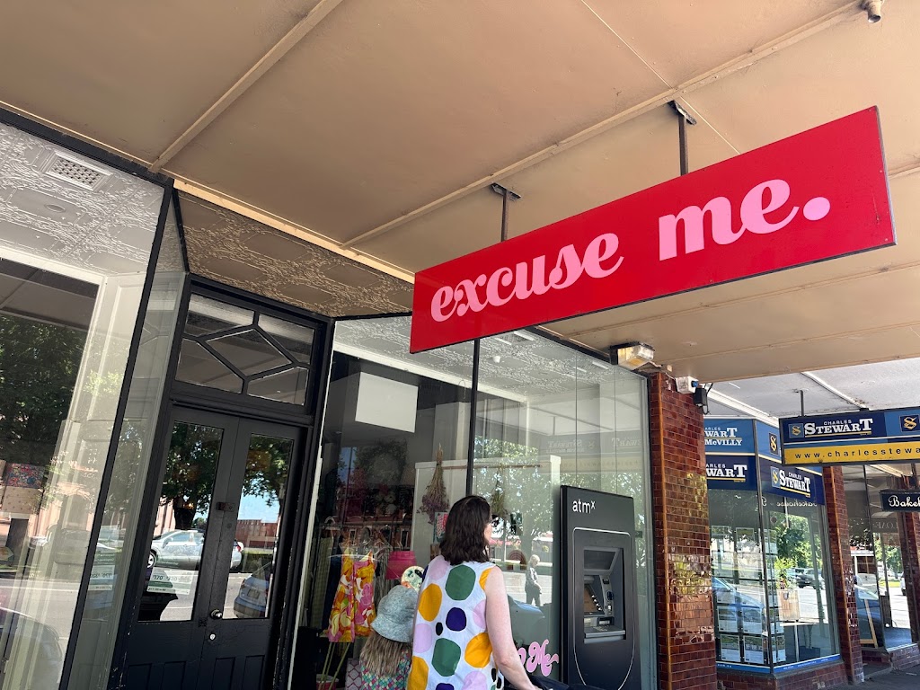 Excuse Me | 243 Manifold St, Camperdown VIC 3260, Australia | Phone: 0439 564 566