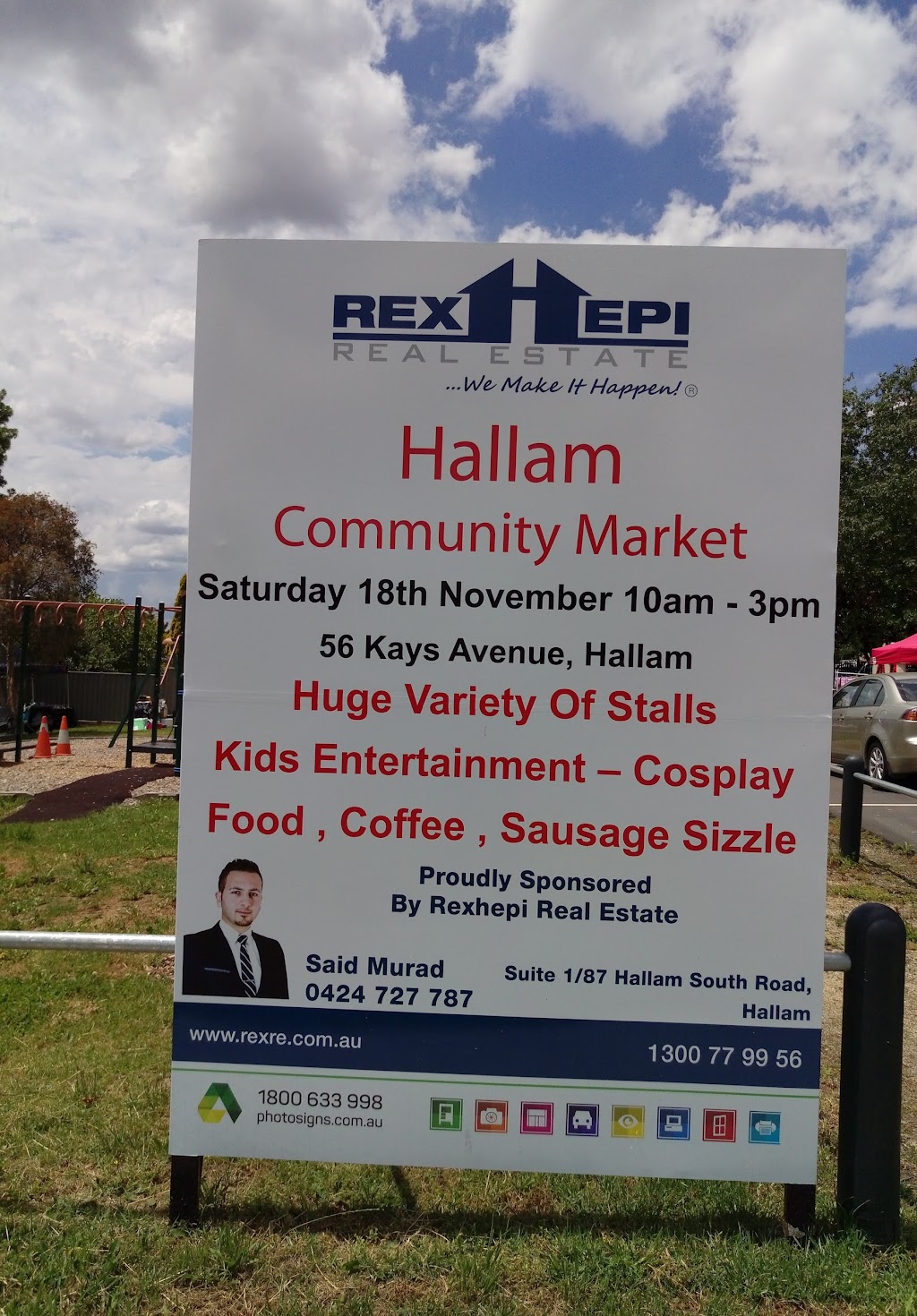 Hallam Community Centre Inc. |  | 56 Kays Ave, Hallam VIC 3803, Australia | 0397031688 OR +61 3 9703 1688