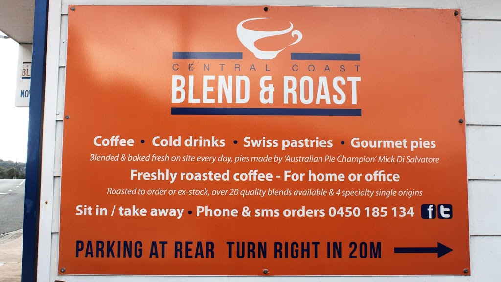 Blend and Roast | cafe | 38 Brisbane Water Dr, Koolewong NSW 2256, Australia | 0450185134 OR +61 450 185 134