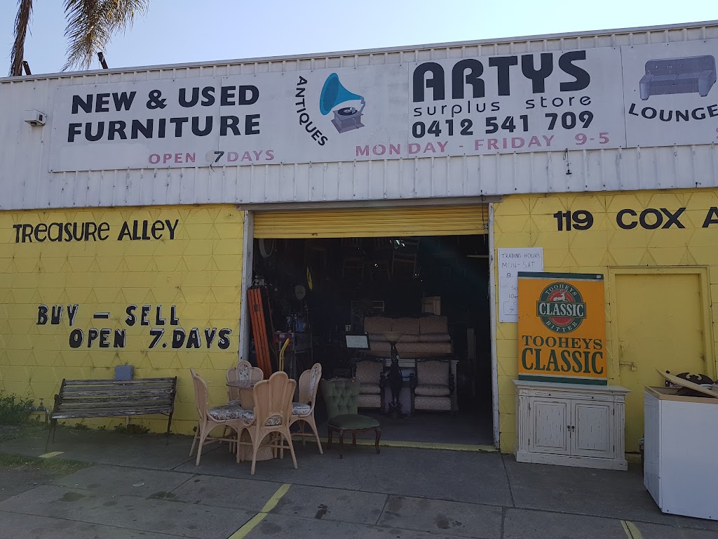 Artys Surplus Store | furniture store | 119 Cox Ave, Kingswood NSW 2747, Australia | 0247226612 OR +61 2 4722 6612