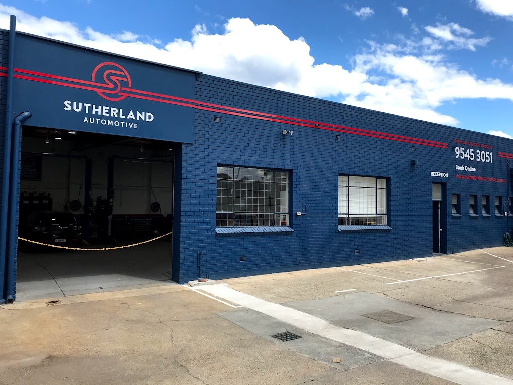 Sutherland Automotive | car repair | 42B Flora St, Kirrawee NSW 2232, Australia | 0295453051 OR +61 2 9545 3051