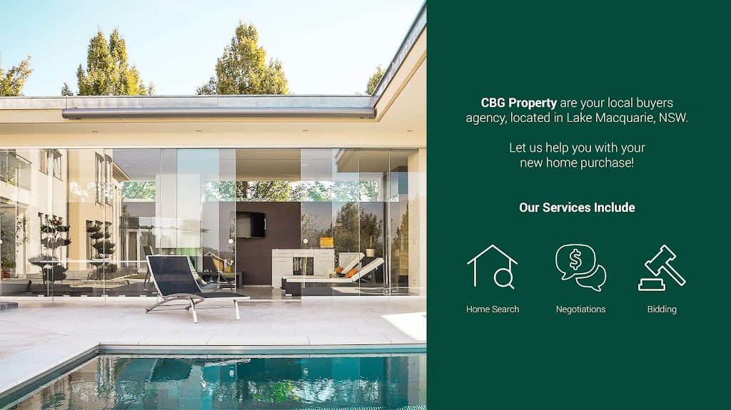 CBG Property - Buyers Agent | 34 Christopher Ave, Valentine NSW 2280, Australia | Phone: 0412 493 992