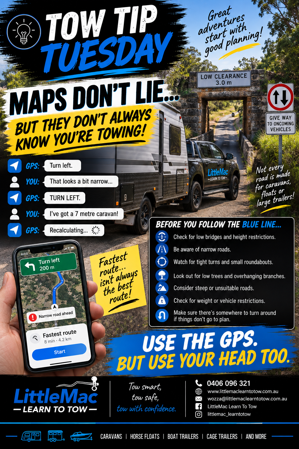 LittleMac Learn To Tow | 1 Charlemont Rd, Armstrong Creek VIC 3217, Australia | Phone: 0406 096 321