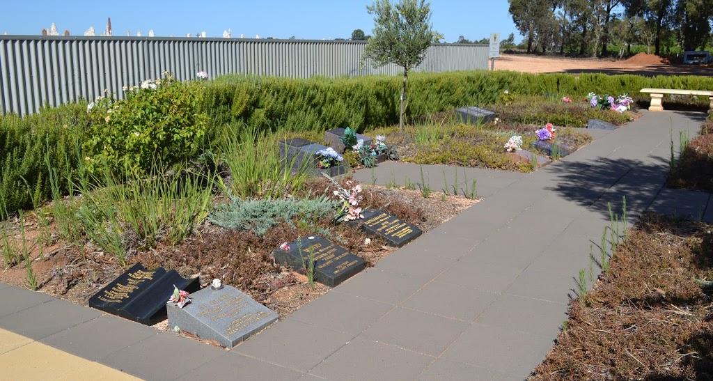 Colombarium and rose garden memorials | cemetery | 53 Cucumunga St, Renmark West SA 5341, Australia