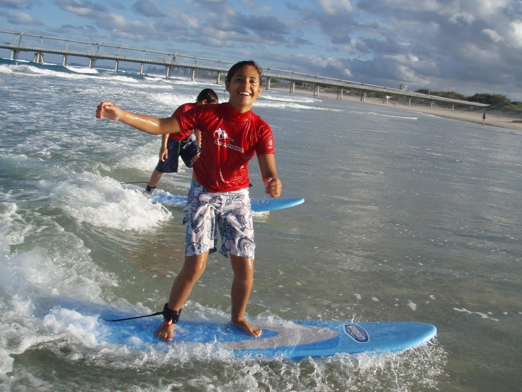 Surf In Paradise Surf School | Blue Trailer opposite the Sea Way Kiosk Nothern end of Sea World Drive The Spit, Main Beach QLD 4217, Australia | Phone: 0410 722 034