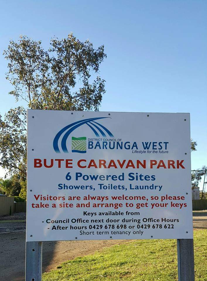 Bute Caravan Park | rv park | 17 Railway Terrace, Bute SA 5560, Australia | 0888262011 OR +61 8 8826 2011