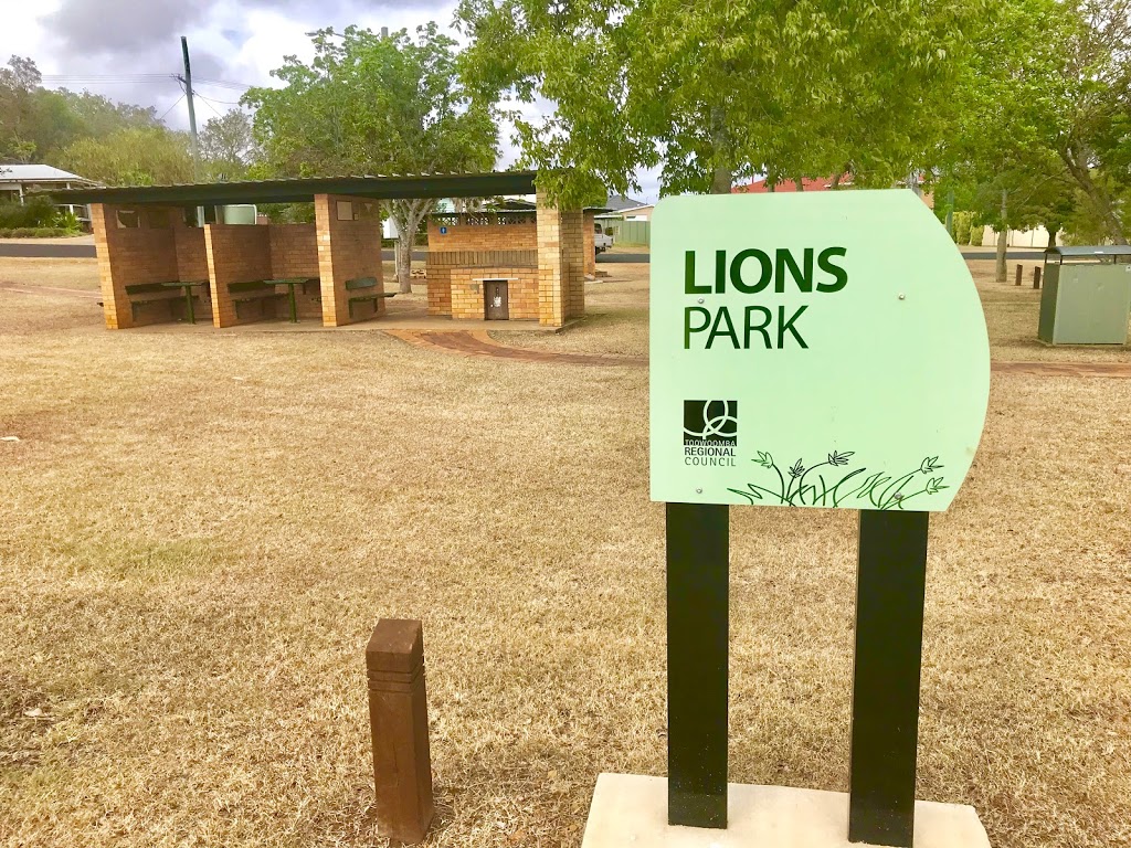 Lions Park | park | 16 Toowoomba Rd, Oakey QLD 4401, Australia
