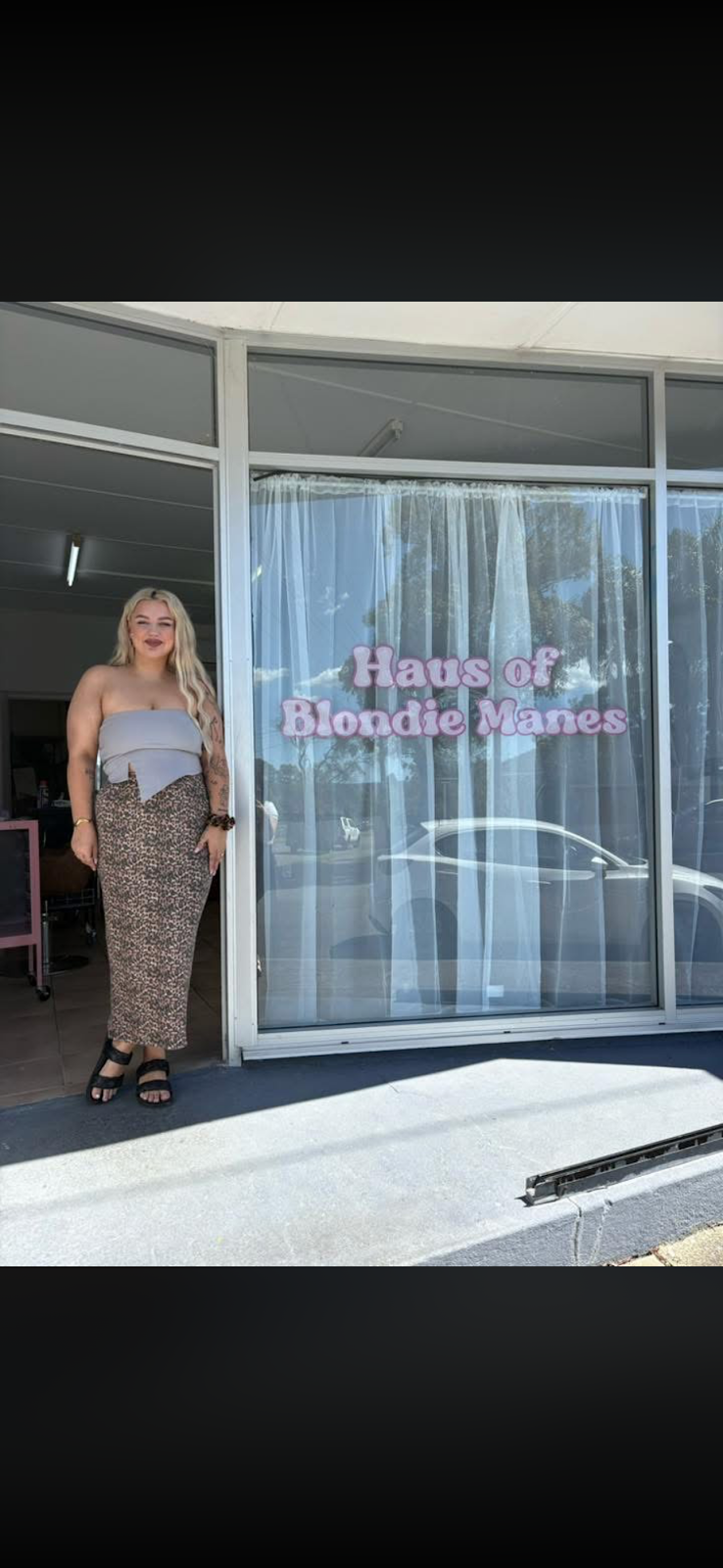 HAUS of blondie manes | 25 Irving St, Edgeworth NSW 2285, Australia | Phone: 0406 244 235