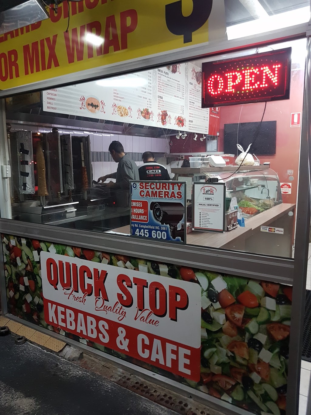 Quickstop Kebabs | meal takeaway | 146a Mickleham Rd, Tullamarine VIC 3043, Australia | 0393353040 OR +61 3 9335 3040