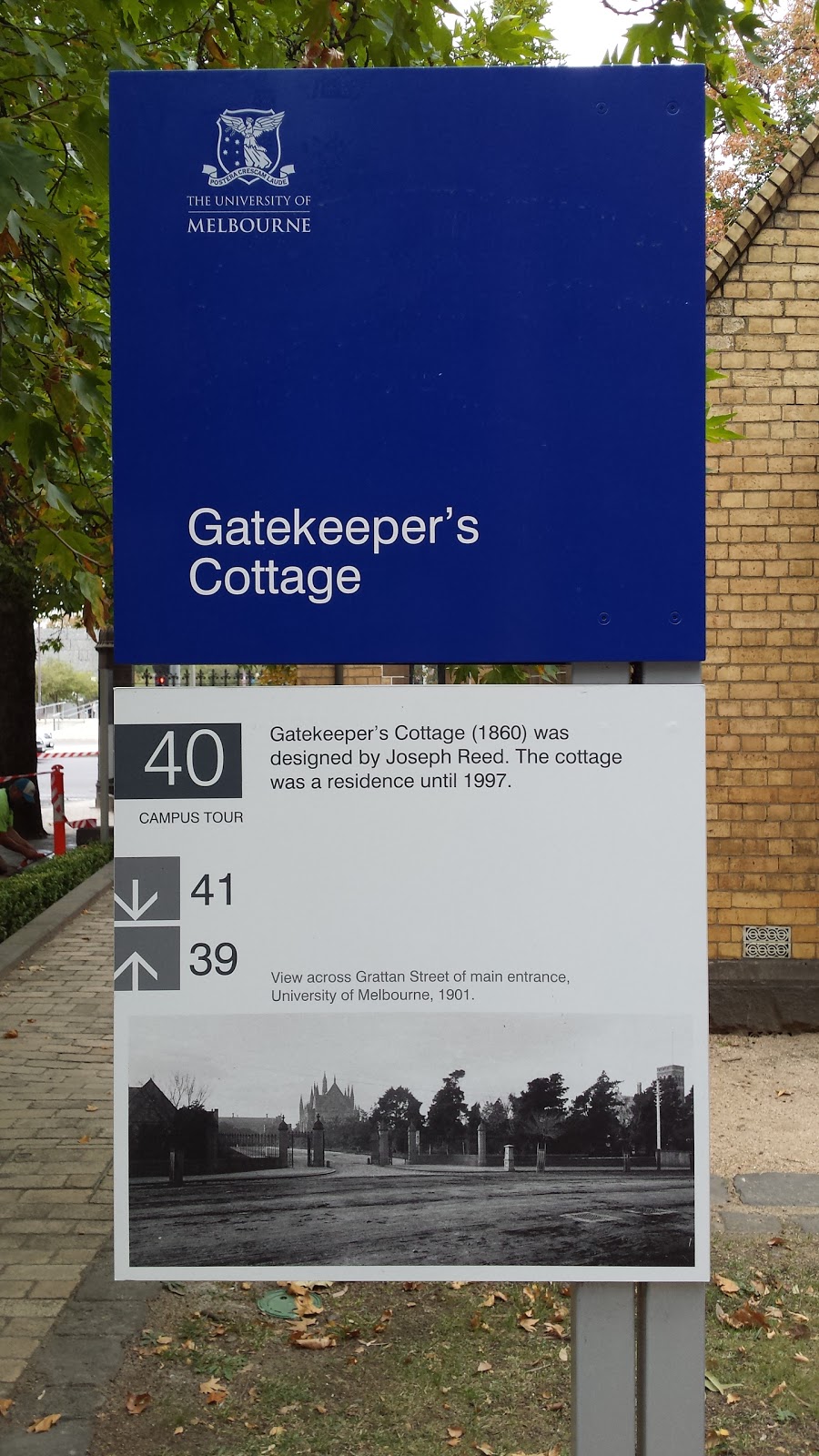 Gatekeepers Cottage - College Administrative Building | Kernot Rd, Parkville VIC 3052, Australia | Phone: 13 63 52
