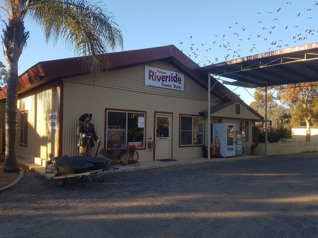 Nyngan Riverside Tourist Park | campground | Barrier Hwy & Mitchell Hwy, Nyngan NSW 2825, Australia | 0268321729 OR +61 2 6832 1729