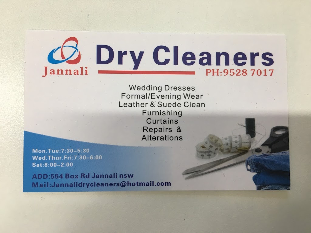 Jannali Dry Cleaners | laundry | 554 Box Rd, Jannali NSW 2226, Australia | 0295287017 OR +61 2 9528 7017