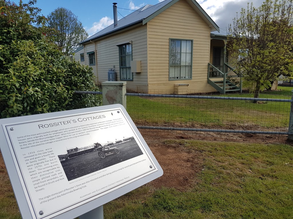 Rossiters Cottages | museum | 1 Druitt St, Adaminaby NSW 2629, Australia