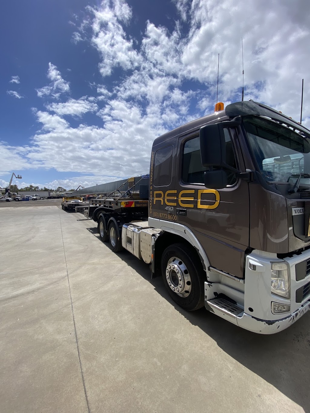 Reed Cranes & Transport. Inc Tarrant Group | 23 Keppler Cct, Seaford VIC 3198, Australia | Phone: (03) 8773 8600