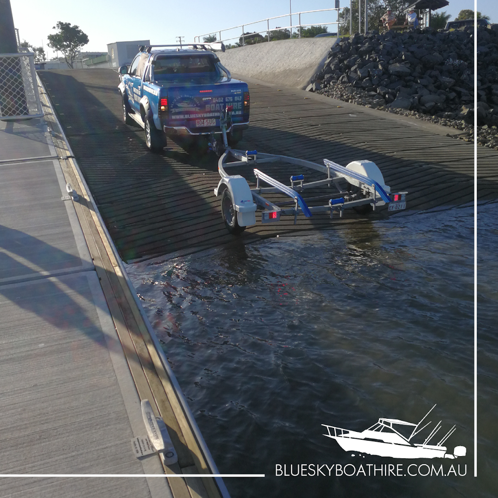 Blue Sky Boat Hire Hervey Bay | C/- Fishermans Wharf Marina, 864 Boat Harbour Dr, Urangan QLD 4655, Australia | Phone: 0402 676 047