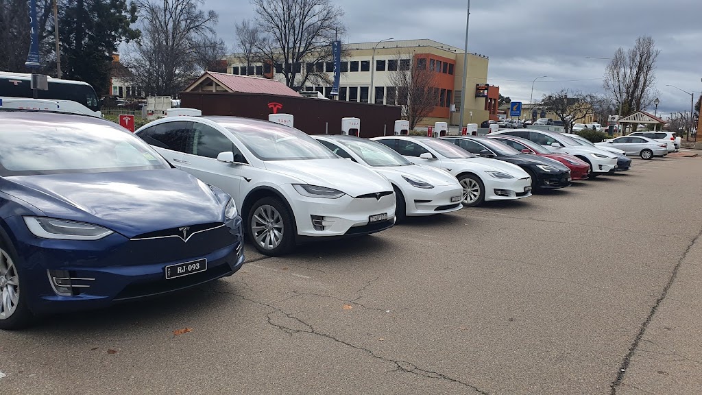 Tesla Supercharger | 201 Sloane St, Goulburn NSW 2580, Australia | Phone: 1800 686 705