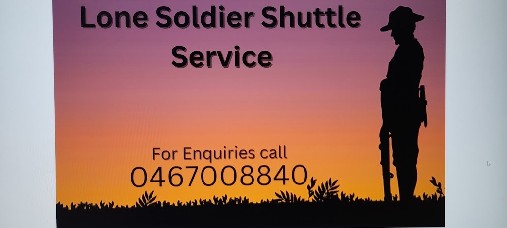 Lone Soldier Shuttle Service | Ellen Ave, Singleton NSW 2330, Australia | Phone: 0467 008 840