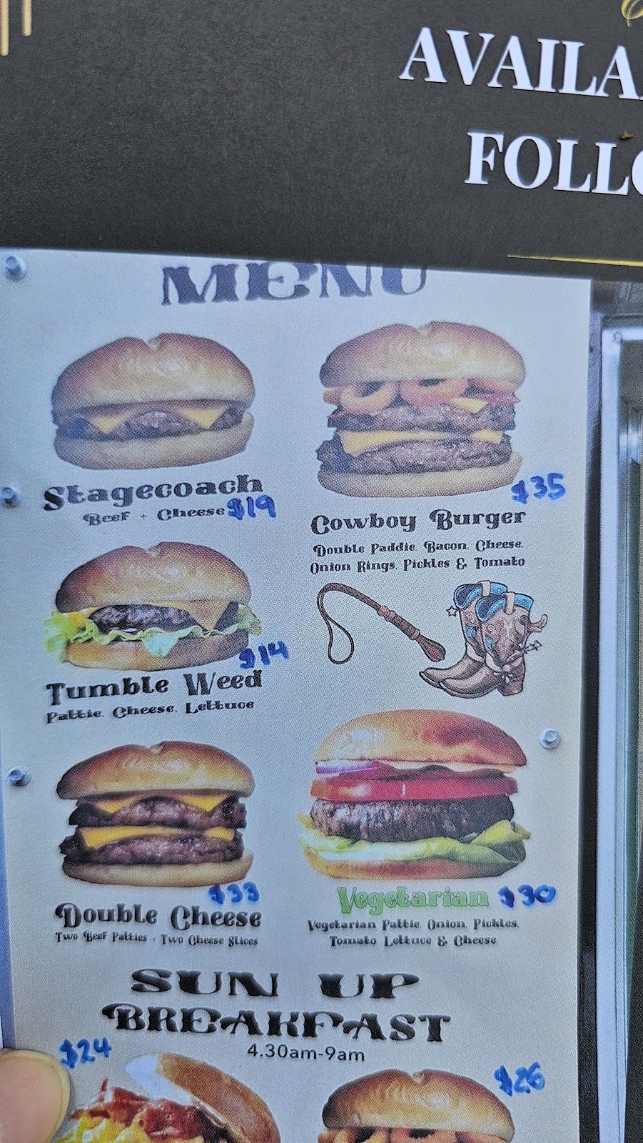 Cowboy Burger Saloon | Albatross Road &, Braidwood Rd, Nowra Hill NSW 2540, Australia | Phone: 0401 391 752