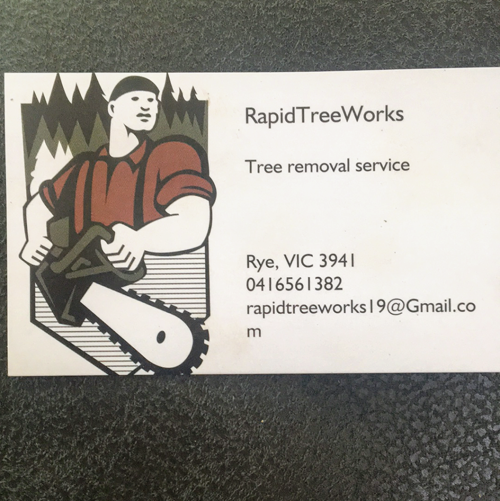 RapidTreeWorks | 18 Nalong St, Rye VIC 3941, Australia | Phone: 0416 561 382