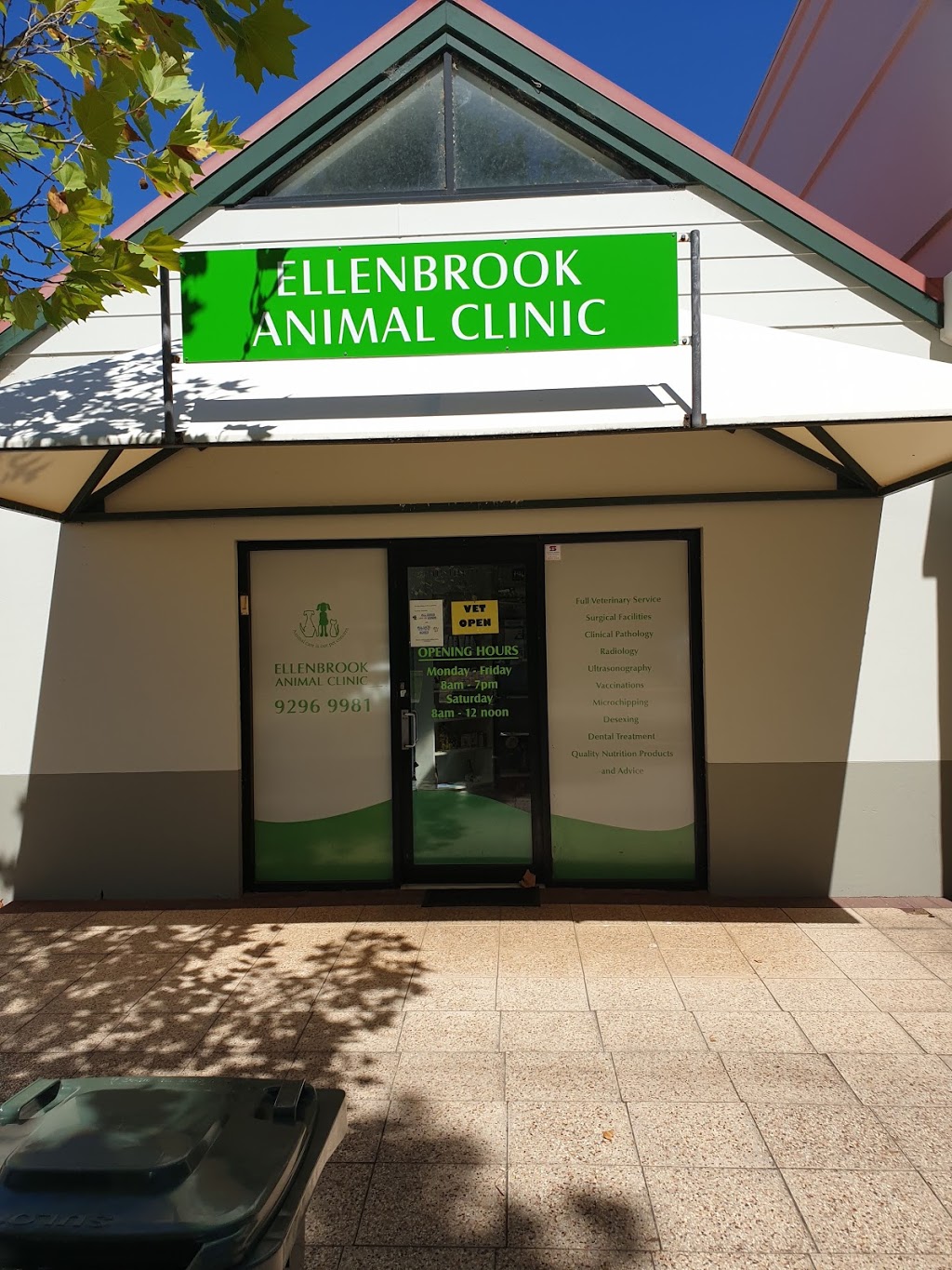 Ellenbrook Animal Clinic | veterinary care | 6/1 Highpoint Blvd, Ellenbrook WA 6069, Australia | 0892969981 OR +61 8 9296 9981