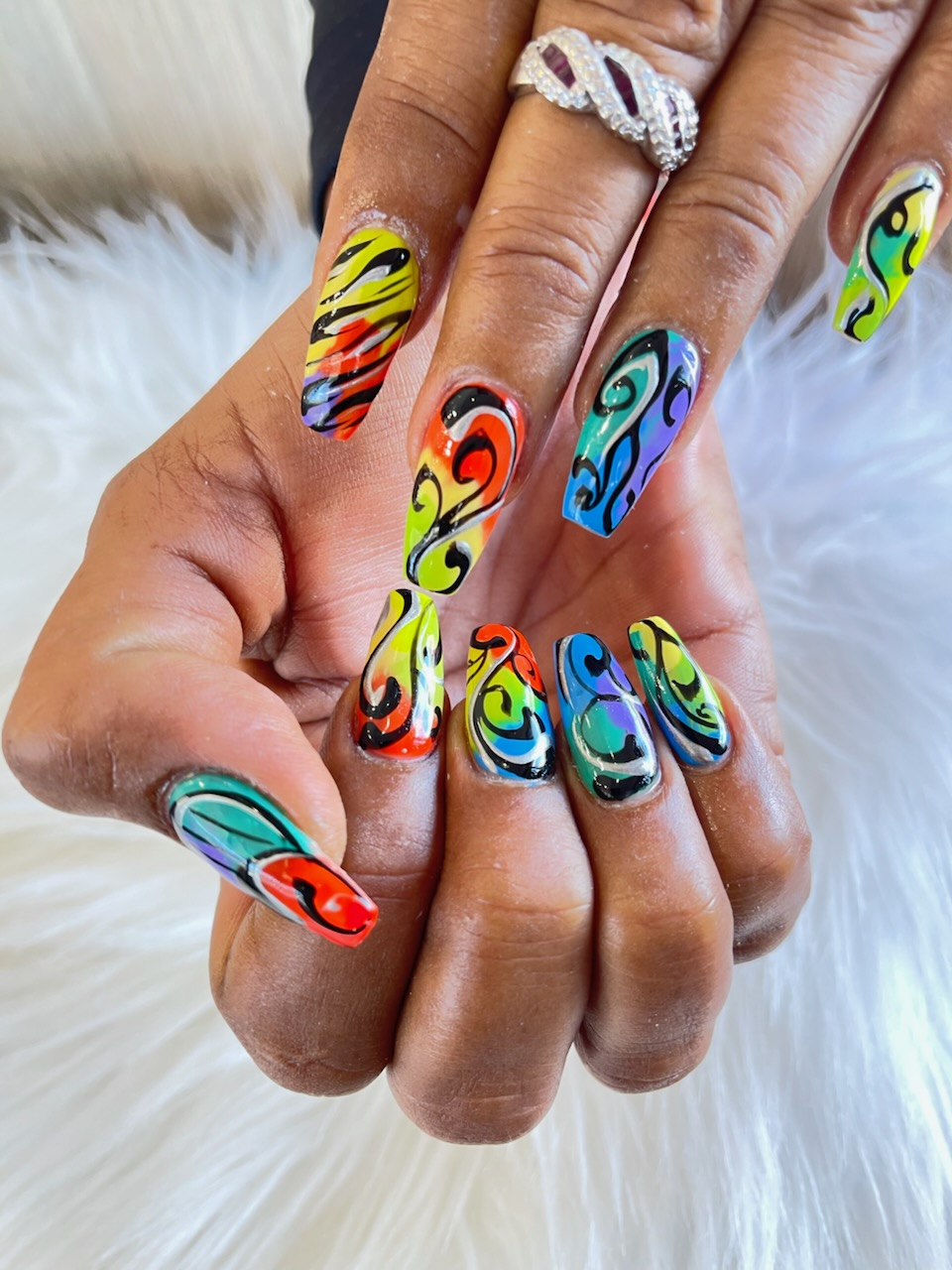 SHINE NAILS BEAUTY | Shop 1001t/10 Eimeo Rd, Rural View QLD 4740, Australia | Phone: 0432 447 591