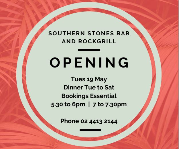 Southern Stones Bar & Rockgrill | 152 Kinghorne St, Nowra NSW 2541, Australia | Phone: (02) 4413 2144