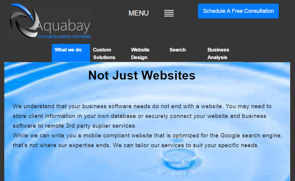 Aquabay Software | 613 Boat Harbour Dr, Urangan QLD 4655, Australia | Phone: (07) 4124 9088