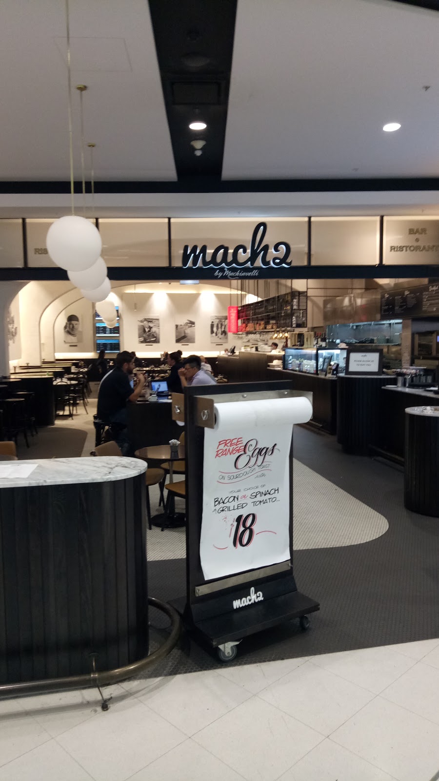 Mach2 Sydney Airport | restaurant | Foodcourt Sydney International Airport, Mascot NSW 2020, Australia | 0291146558 OR +61 2 9114 6558