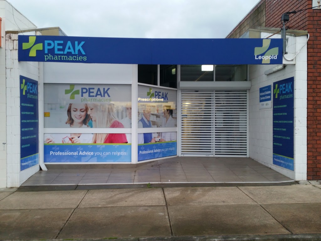 Peak Pharmacy Leopold | store | 20 Dorothy St, Leopold VIC 3224, Australia | 0352502744 OR +61 3 5250 2744