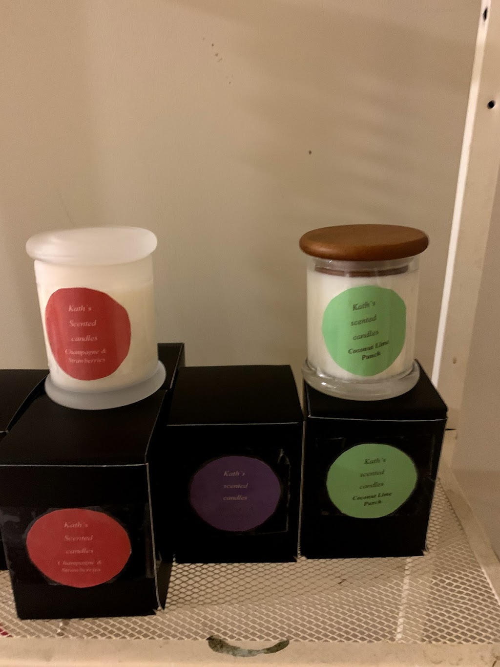 Kaths scented candles | home goods store | 9 Oneil Ct, Epsom VIC 3551, Australia | 0427341401 OR +61 427 341 401