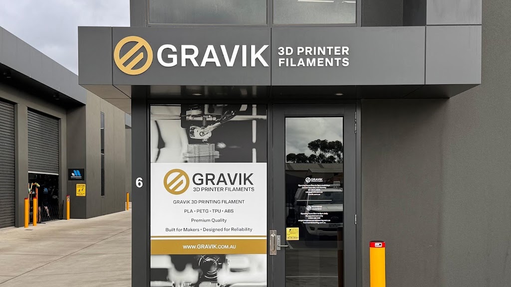 Gravik 3D Printer Filaments | 10 kadak Pl, Breakwater VIC 3219, Australia | Phone: (03) 7074 4529