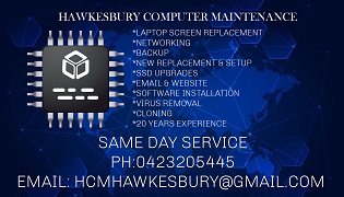 Hawkesbury Computer Maintenance | Unit 1/50 Harradine Cres, Bligh Park NSW 2756, Australia | Phone: 0423205445