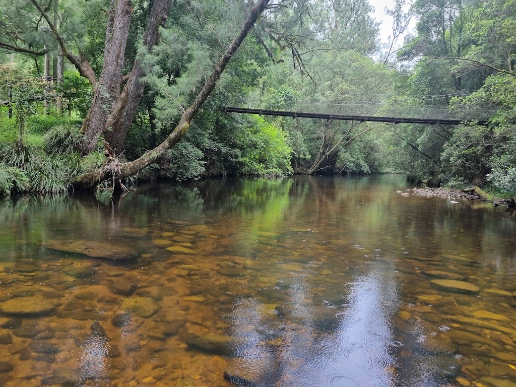 Upper Kangaroo River Suspension Bridge | 8J78+65, Upper Kangaroo River NSW 2577, Australia | Phone: 1300 293 111