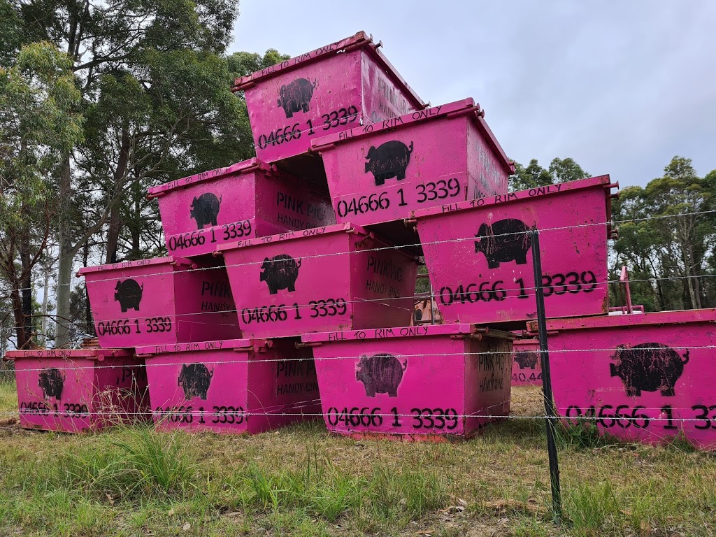 Pink Pig Handy Bins | 28 Eucalypt Ln, Tomerong NSW 2540, Australia | Phone: 0466 613 339