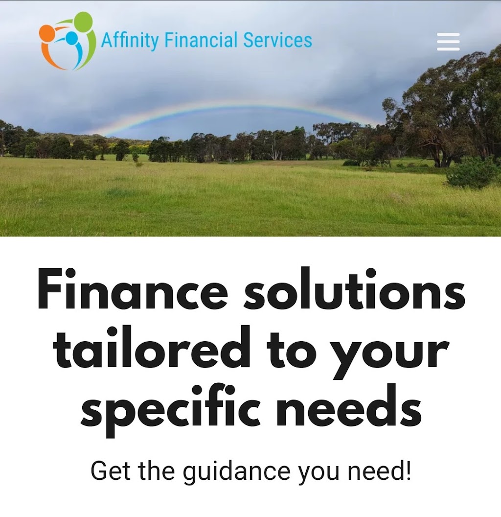 Affinity Financial Services | finance | 13 Robinia Ct, Kilmore VIC 3764, Australia | 0499549594 OR +61 499 549 594