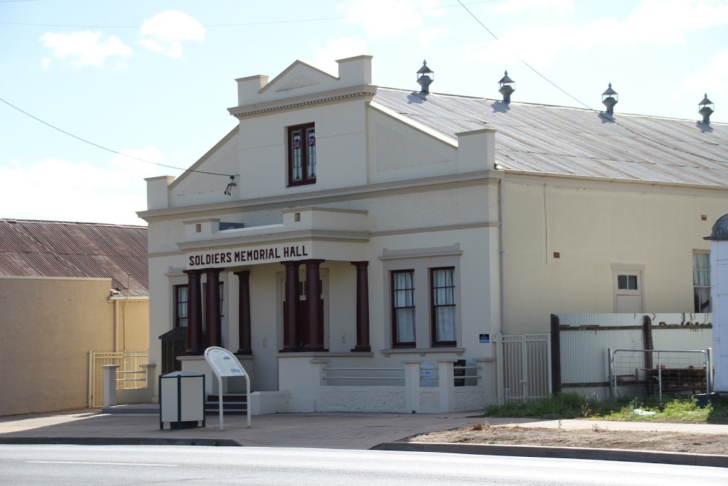Soldiers Memorial Hall | museum | Manildra NSW 2865, Australia