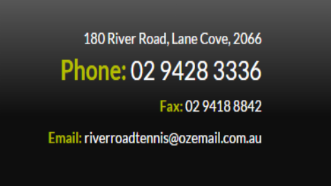 Tennis World Lane Cove | health | 180 River Rd, Lane Cove NSW 2066, Australia | 0294283336 OR +61 2 9428 3336