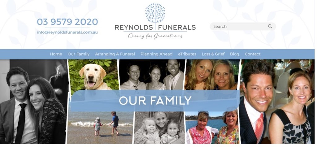 Reynolds Funerals | 1036 North Rd, Bentleigh East VIC 3165, Australia | Phone: (03) 9579 2020