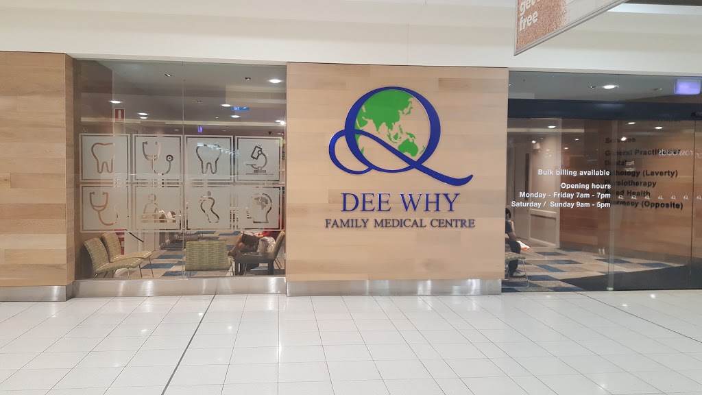 Dee Why Family Medical Centre | health | Dee Why Grand Shopping Centre, 29-30/15-19 Pacific Parade, Dee Why NSW 2099, Australia | 1300333949 OR +61 1300 333 949