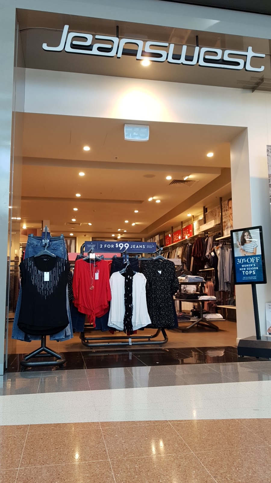 Jeanswest - North Lakes | clothing store | Shop 1019, Westfield North Lakes, 20 Anzac Ave, Mango Hill QLD 4509, Australia | 0734805334 OR +61 7 3480 5334
