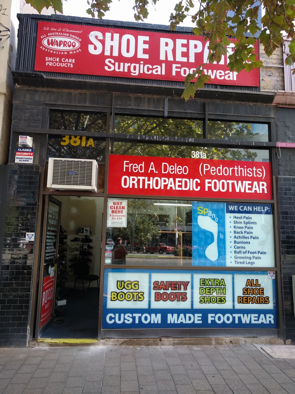 S P Orthopaedic Footwear Pty Ltd | 34 Grote St, Adelaide SA 5000, Australia | Phone: (08) 8231 9731
