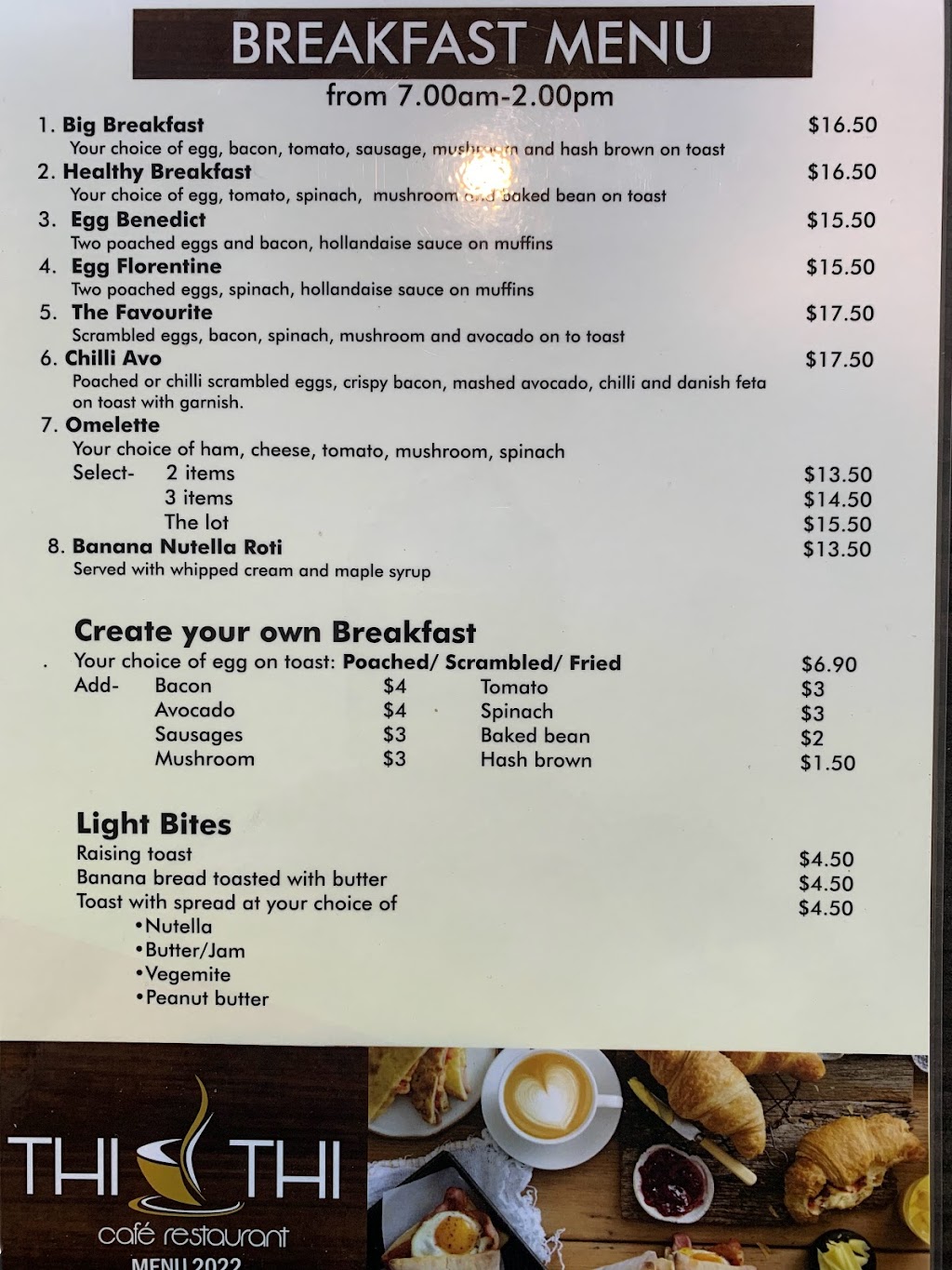 ThiThi Cafe Restaurant | Shop 5/5 Claret Ash Blvd, Harkness VIC 3337, Australia | Phone: (03) 8716 3176