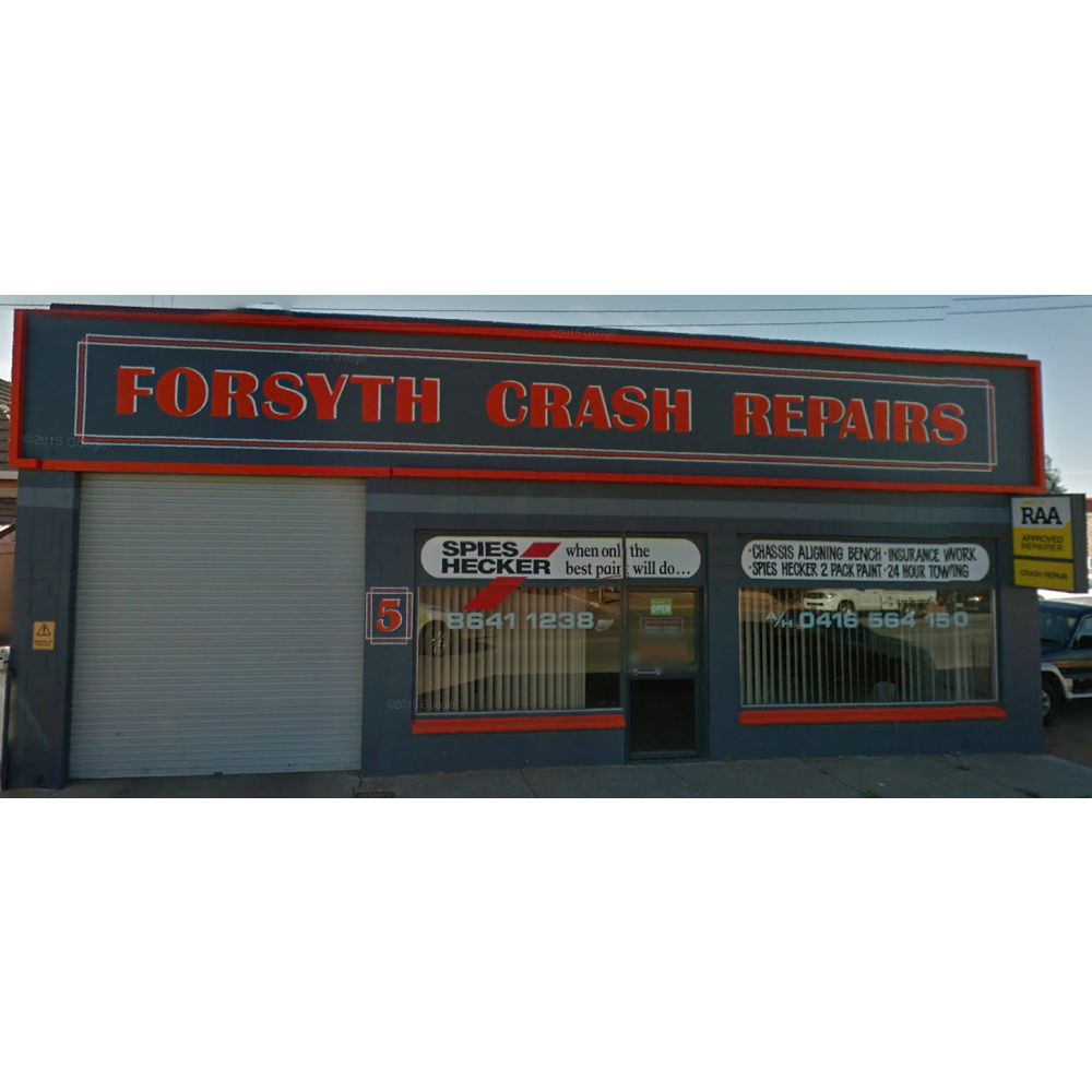 Forsyth Crash Repairs | 5 Caroona Rd, Port Augusta SA 5700, Australia | Phone: (08) 8641 1238