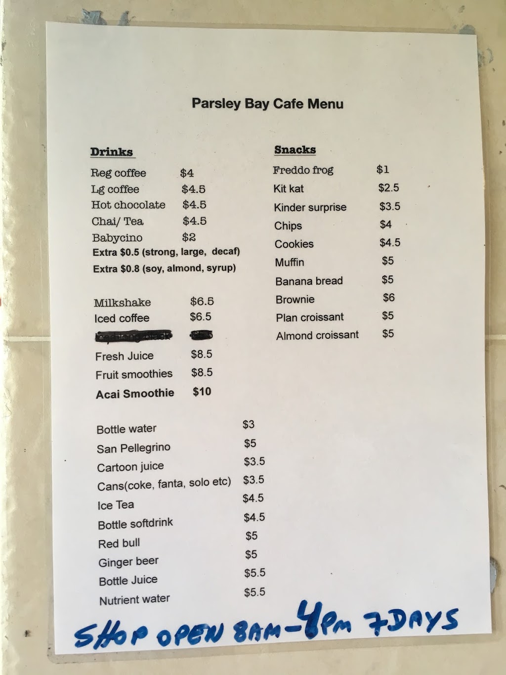 Parsley Bay Cafe Kiosk | Horler Ave, Vaucluse NSW 2030, Australia | Phone: 0490 309 795