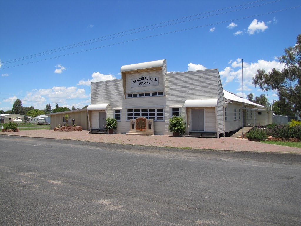Warra Memorial Hall | museum | Warrego Hwy, Warra QLD 4411, Australia