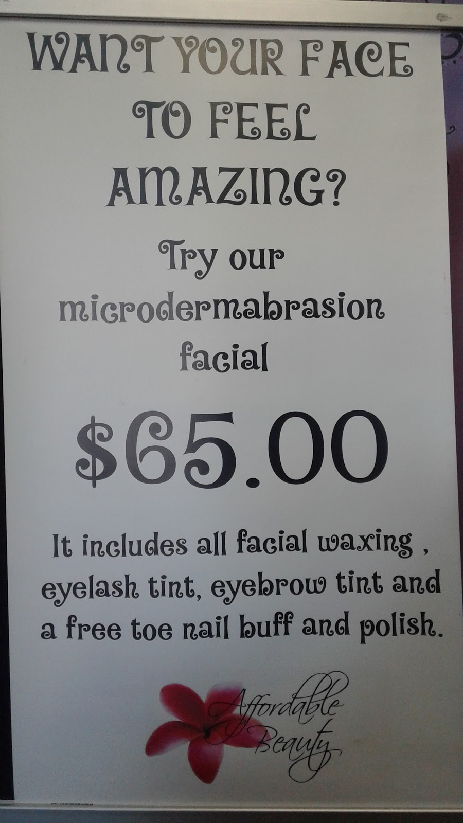 Affordable Beauty Lismore | 85 Union St, South Lismore NSW 2480, Australia | Phone: (02) 6622 6810