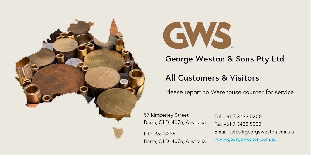 George Weston & Sons |  | 57 Kimberley St, Darra QLD 4076, Australia | 0734235300 OR +61 7 3423 5300