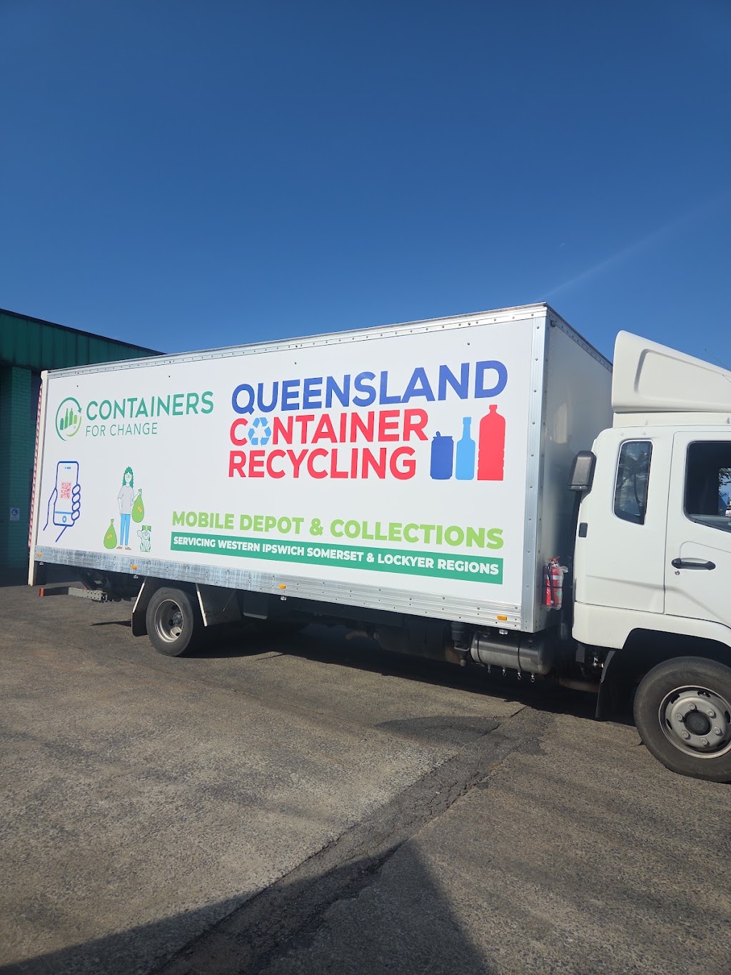 Containers For Change Esk (Powered by Qld Container Recycling) | Esk Hampton Rd, Esk QLD 4312, Australia | Phone: 0403 005 348